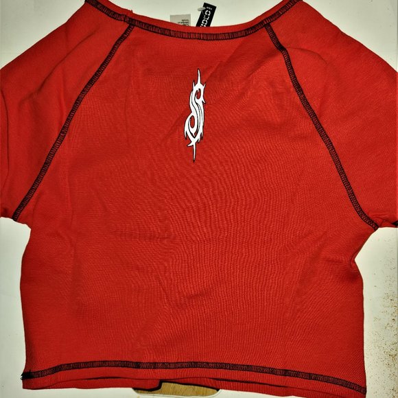 Slipknot Logo Divided H&M metal rock Official T-Shirt M NWT - Picture 3 of 6